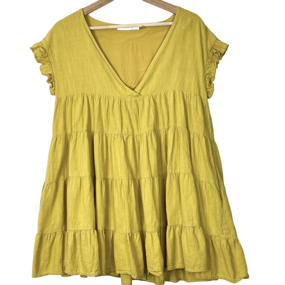 Mustard Seed Dresses Mustard Seed Tiered Swing Mini Dress Poshmark
